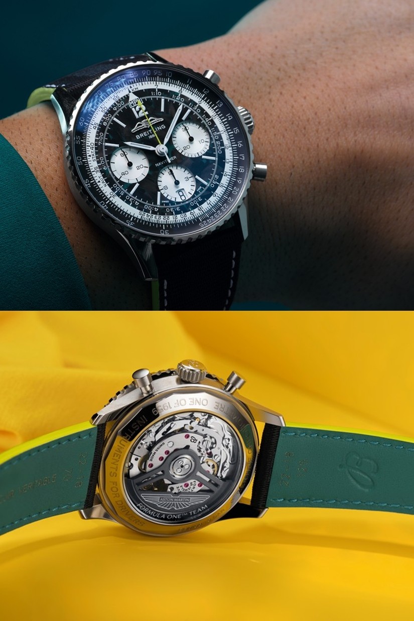 Breitling Navitimer B01 Chronograph 43 Aston Martin Aramco Formula OneTM Team